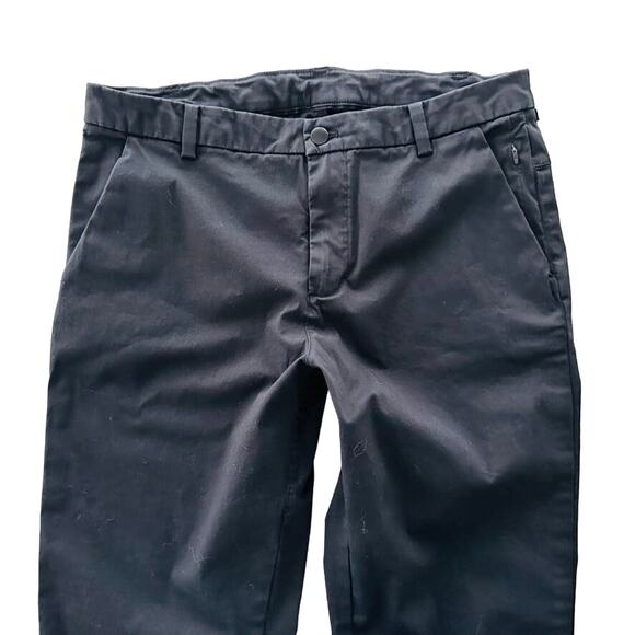 Lululemon Commission Pant Classic *Swift Cotton 29" Black Size 33 Discontinued - Picture 4 of 6